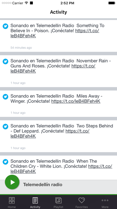 Telemedellín radio screenshot 2