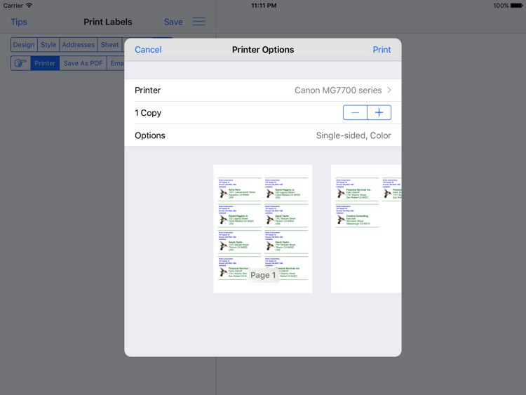 Address Label Creator screenshot-4