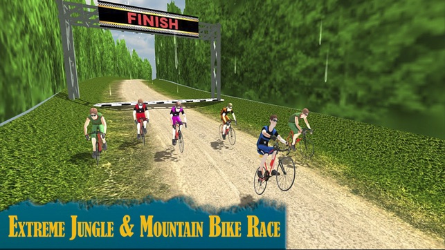 Fast track bicycle rider:The Jungle race Challenge(圖4)-速報App