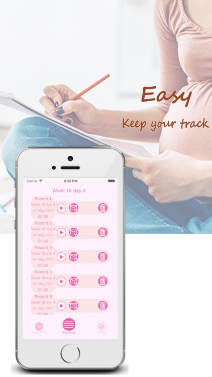 Baby heartbeat monitor – Fetal baby heart listener