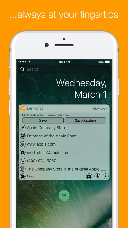 SnipNotes - Create and use quick notes anywhere