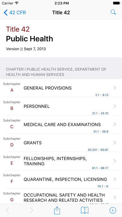 How to cancel & delete 42 CFR - Public Health (LawStack Series) from iphone & ipad 1