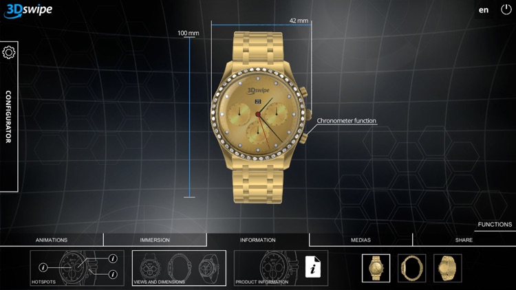 3Dswipe: the real-time 3D configurator screenshot-4