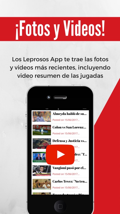 Leprosos App - Fútbol de Rosario Argentina