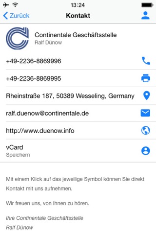 Versicherungsbüro Ralf Dünow screenshot 2