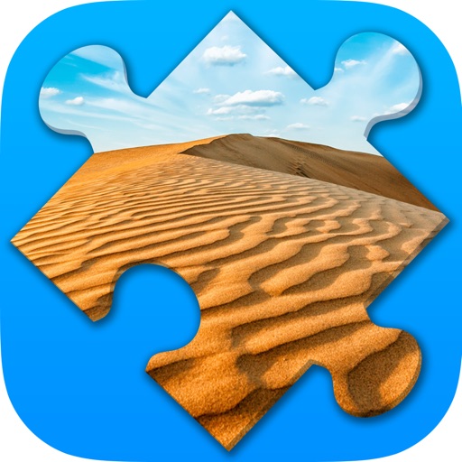 Desert Jigsaw Puzzles. Nature games for Adults Icon