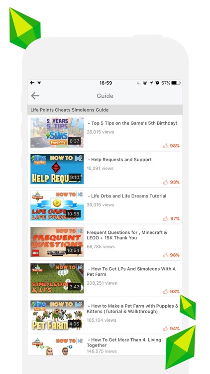 Life Points Cheats for The Sims Freeplay