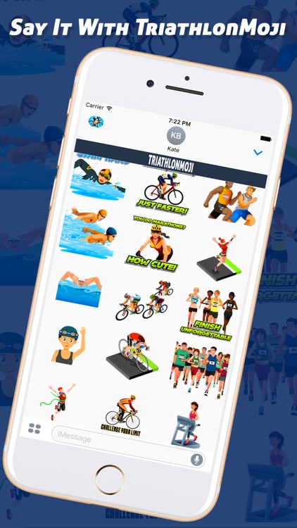 TriathlonMoji - Triathlon Emoji Keyboard