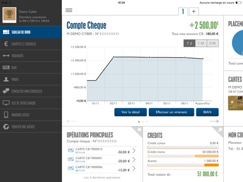 Crédit Maritime pour iPad screenshot 3
