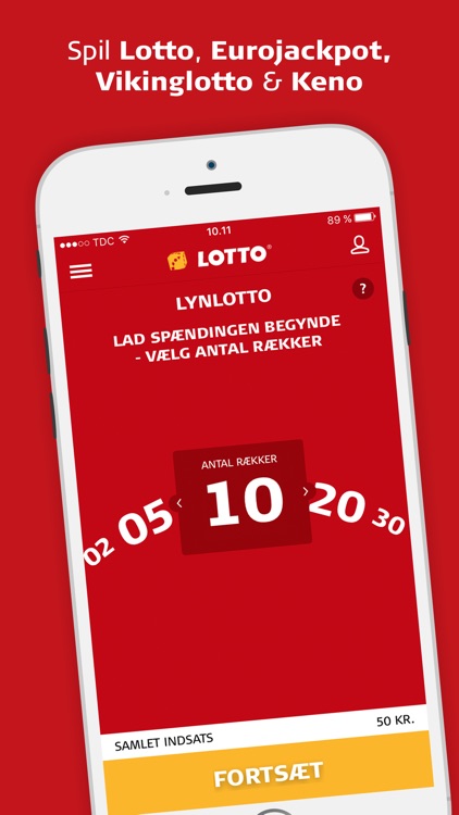 Lotto - Scanner og Vindertal screenshot-0