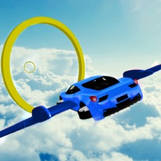 Activities of Futuristic Flying Car Driving