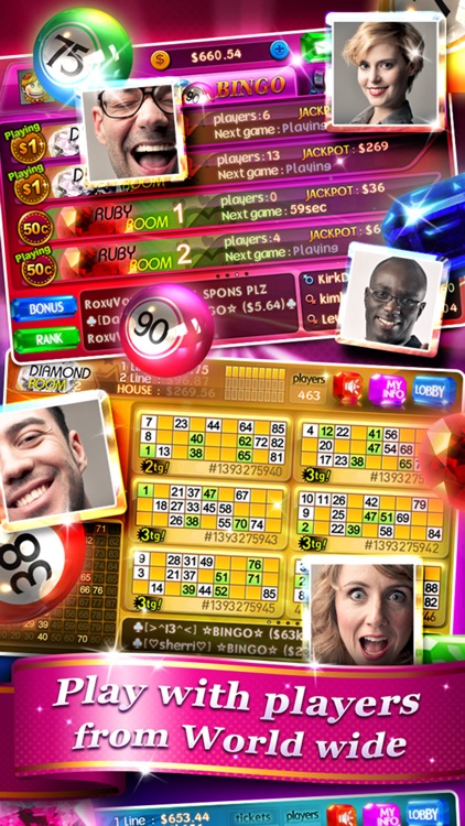 Bingo 90 Live + Slots & Poker