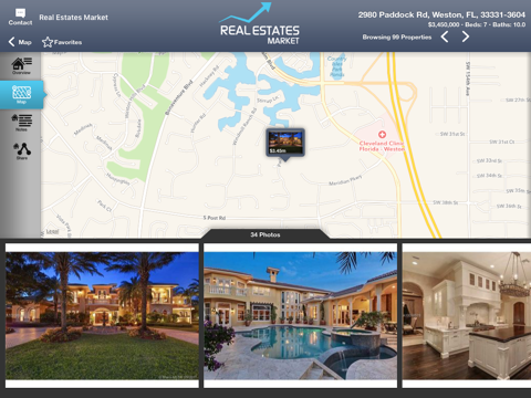 Real Estates Market for iPad screenshot 3