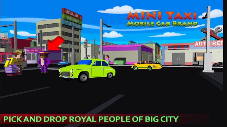 Insane Car Taxi Drive 3D screenshot-4