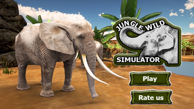 Jungle Wild Elephant Life - Animals Game