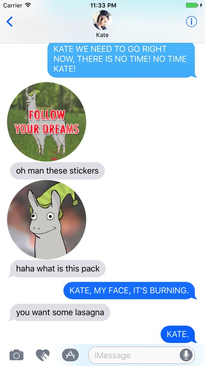 Llamas with Hats Stickers screenshot-4