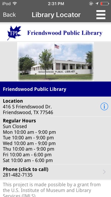 Friendswood Public Library screenshot-3