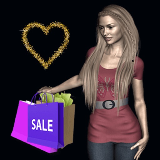 I Love Shopping Sticker Pack for iMessage