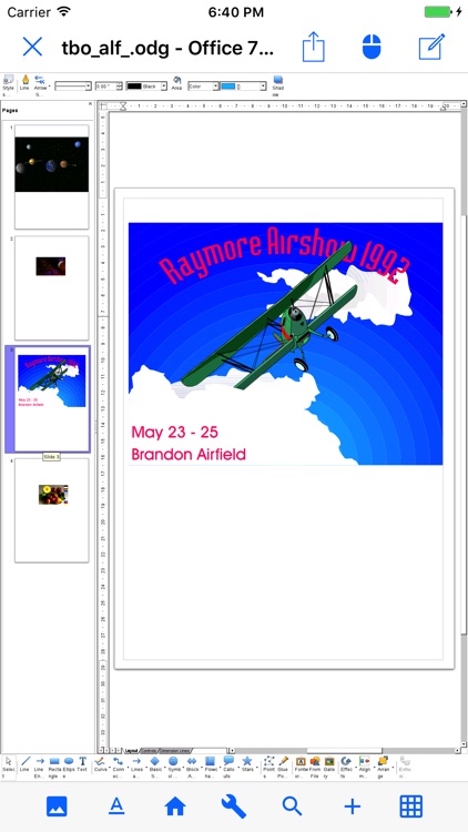 Office 700 - OpenOffice port for Mobile screenshot-3