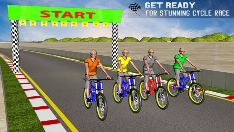 Bmx Bicycle Racing - Freestyle Bicycle Race Game screenshot-3