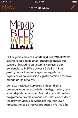 Madrid Beer Week screenshot 2