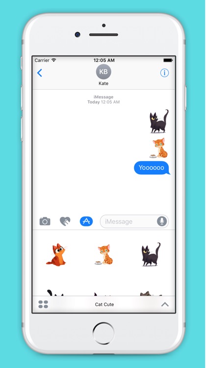 Cat Cute - Awesome Emoji And Stickers