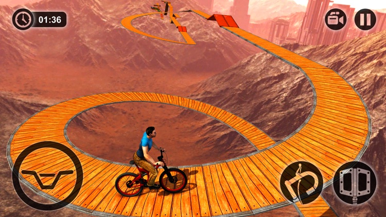 Impossible BMX Bicycle Stunt Rider