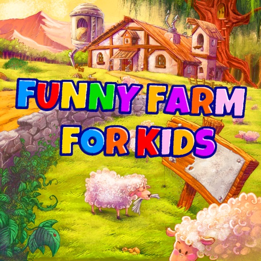 Farm with Sheep Learning Game for Kids icon