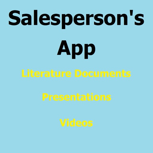 Salesperson's App