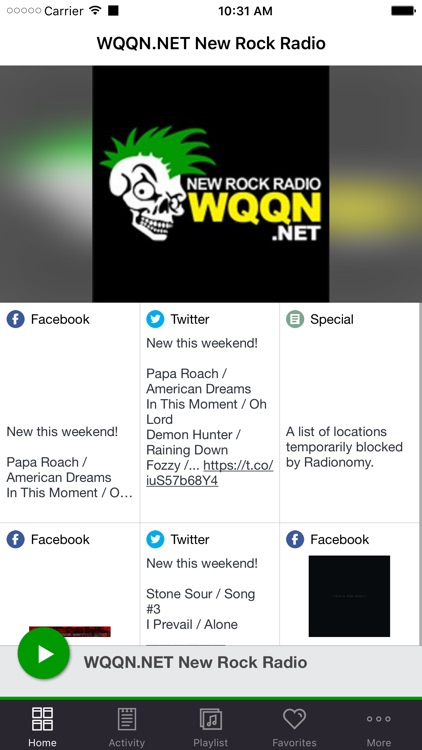 WQQN.NET New Rock Radio