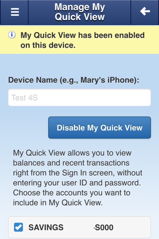 MyDCCU Mobile screenshot 4