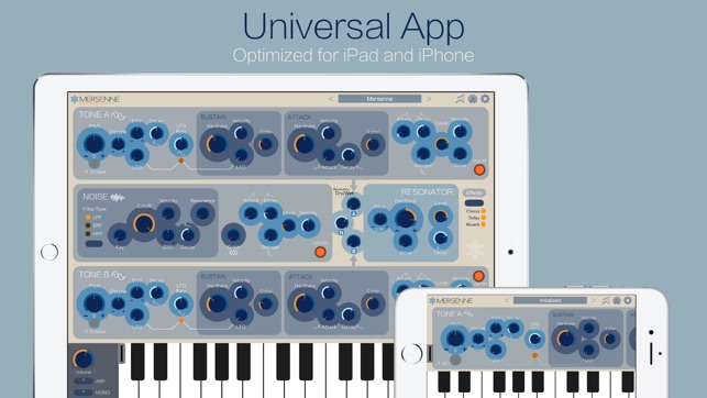 Mersenne Synthesizer