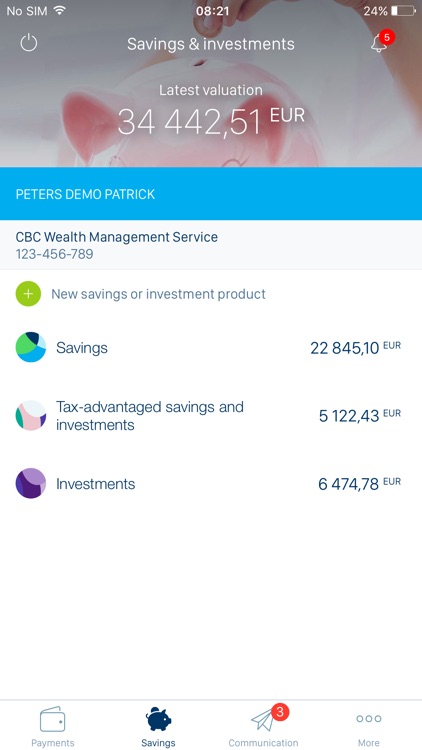 KBC Brussels Mobile screenshot-4