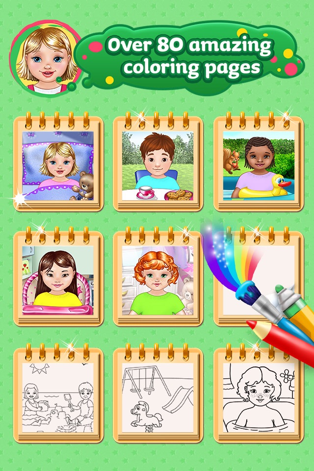 Baby Paint Time - Little Painters Party! screenshot 2