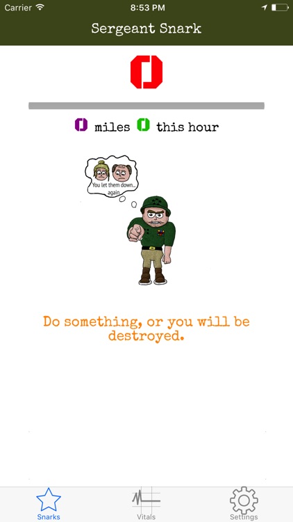 Sergeant Snark: Ultimate Step Counter & Pedometer