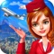 This game is about Stewardess & Flight Attendants crazy job duty and dressUp on plane