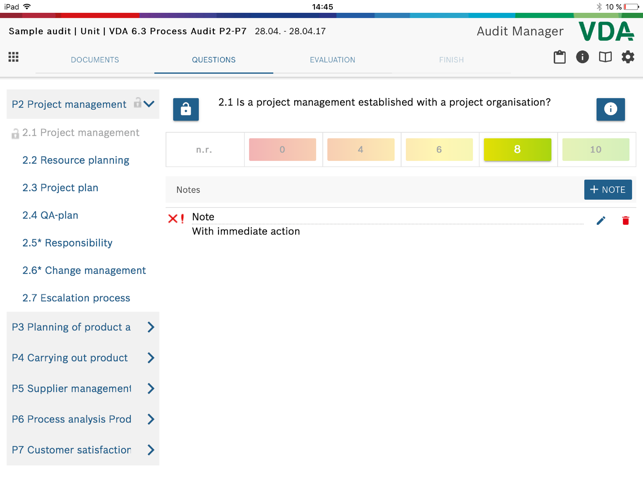 Audit Manager VDA 2016(圖2)-速報App