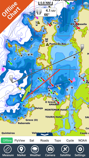 Marine: Galicia - GPS Map Navigator(圖3)-速報App