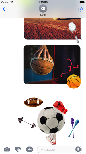 Animated Watercolor Sport Stickers(圖1)-速報App