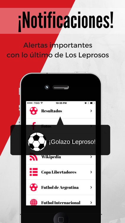 Leprosos App - Fútbol de Rosario Argentina