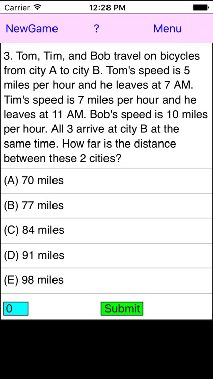 TroveMath 2 Number Operation Practice