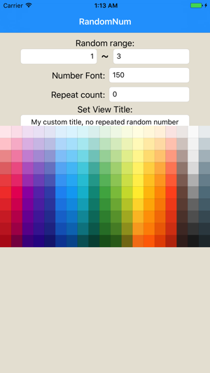 Random number - The custom interface generator(圖5)-速報App