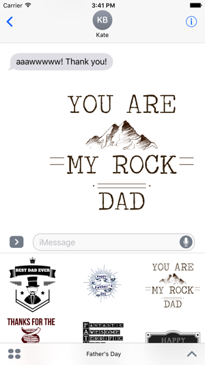 Best Dad Ever Stickers(圖2)-速報App