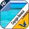 Cayuga Seneca Lakes GPS nautical chart for boaters