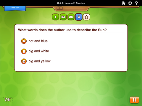 HMH English Learner Assessment Practice Grade 1 screenshot 3