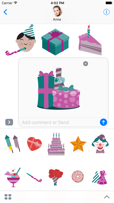 Animated Birthday Stickers and Emojiのおすすめ画像2