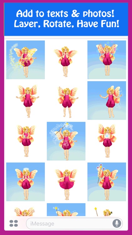Fairy Stickers - Animated Fairy Emojis