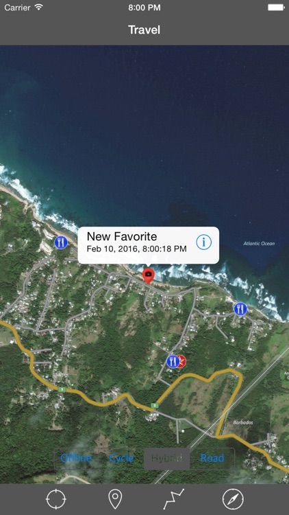 BARBADOS – GPS Travel Map Offline Navigator