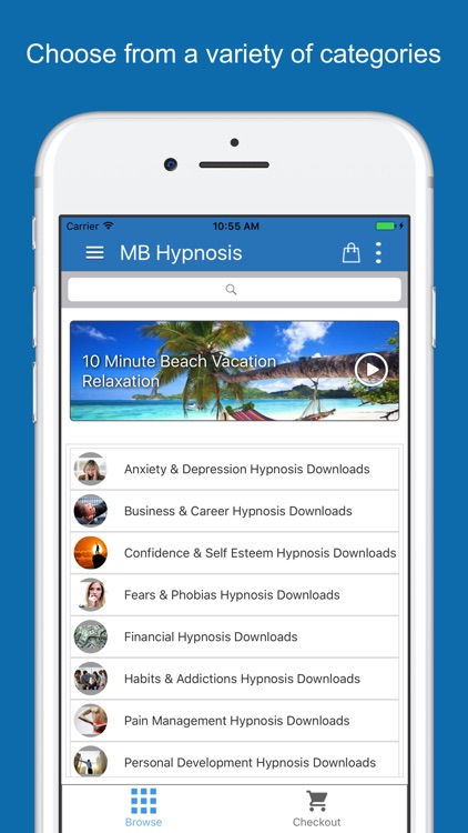 Hypnosis Downloads For Self Help & Mental Health