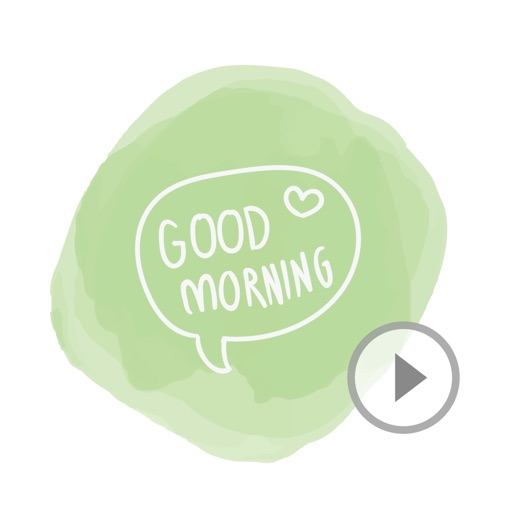 Animated Cute Breakfast Stickers